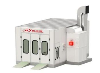 Diesel Heating Auto Paint Room Car Spray Paint Booth Auto Painting Equipment - Jiangsu Jingzhongjing Industry Coating Equipment Co., Ltd. - China
