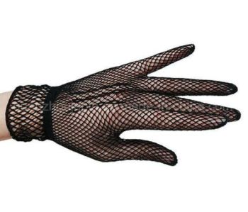 Custom Fashion White Black Mesh Short Funeral Wedding Bridal Gloves - Jupin Group Co., Ltd. - China