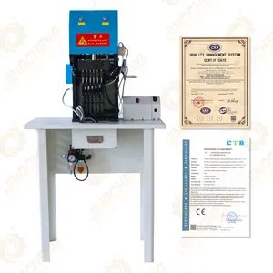 Shoe Maker Button Making Hole Making Punching Machine Origin China Condition New Certification CE Model NO. QC68222 HS Code 8479819000 - Qingdao QC Machinery Co.,LTD - China