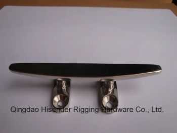 Low Silhouette Cleat, Marine Hardware, Stainless Steel, Color Black Trademark HSD Cleat 4''-15'' Engine 2 Stroke HS Code - Qingdao Hisender Rigging Hardware Co., Ltd. - China