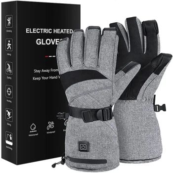 Customized Logo Rechargeable Battery Heated Ski Gloves - Extreme Winter Weather and Hunting Protection - Global Custom Solutions Co.,Ltd - China
