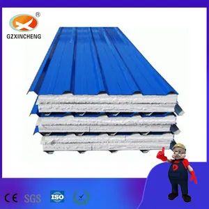 Light Weight EPS Sandwich Board for Prefabricated Buildings Color Blue Trademark XC Model NO. PLY098 HS Code 39211100 Size Custom - Guangzhou Xincheng New Materials Co., Limited - China