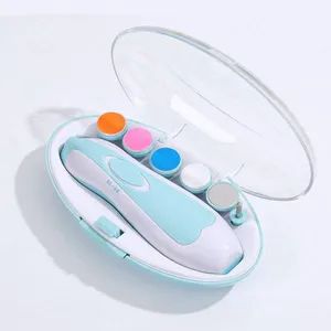 6 in 1 Safe Newborn Nail File Care Electric Baby Nail Trimmer - Shenzhen Hanyu International Trade Co., Ltd. - China