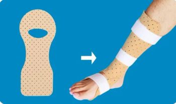 Drop Foot Splint Prosthetics & Orthopaedics Low Temperature Thermoplastics - GUANGZHOU TIAN HONG MEDICAL TECHNOLOGY CO.,LTD. - China