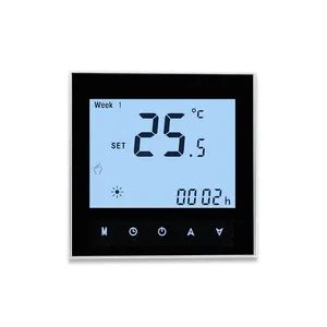 Smart Heating Thermostat Electric Floor Heating Temperature Controller with Modbus - Hotowell Technology (Xiamen) Co., Ltd. - China