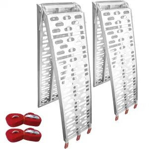 Aluminum Ramp Tabular Foldable Loading Motorbike ATV Pickup Truck - Ningbo Rongtu Machinery Co., Ltd. - China