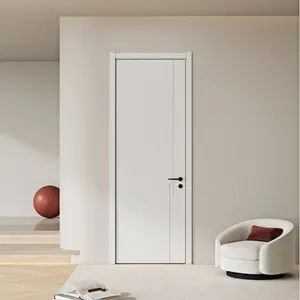 Wholesale Modern WPC Wood Wooden Interior Doors for Houses Wood Door Hotel Door - Chongqing Xinyuanlin Trading Co., Ltd. - China