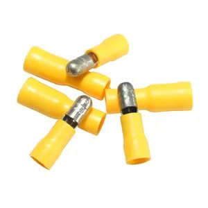 Insulated Brass Electrical Quick Splice Disconnect Connectors Bullet Male Crimp Wire Terminal - Wuhan Harvest Electrical Engineering Co., Ltd. - China