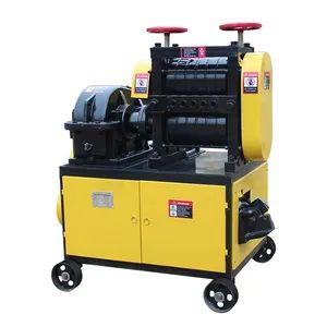 Metal Straightening Machinery 10-32 mm Scrap Steel Bar Straightening Machine - Zhangjiagang Wanrong Machinery Manufacturing Co., Ltd. - China