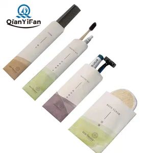 Dental Shaving Comb Shower Cap Vanity Kit Customizable Amenities Hotel Toiletries Travel - JiangSu QianYiFan International Trading Co.,Ltd - China