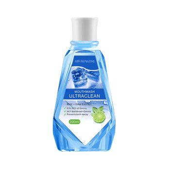 OEM/ODM Private Label Portable Travel Size Alcohol-Free Cool Mint Mouthwash Natural Antiseptic Oral Care Fresh Breath Mouth Wash - QINGYUAN KEMEI COSMETICS Co., LTD. - China