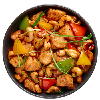 Gai Pad Med Mamuang Origin Thai Cuisine Shelf Life 18 Monate Cooking Method Wok Cooked Texture Fragrant And Tender Packaging 2,5 kg - 5kg PP Eimer - Sensi Food GmbH - Germany
