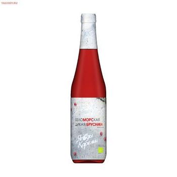 Sugar-free Mors WILD LINGONBERRY - YAGODY KARELII - Russian Federation