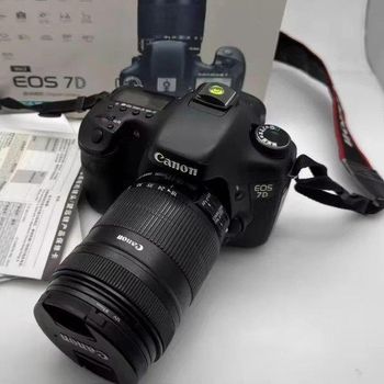 Original Canons 7D with 18-135mm Lens Digital Camera 18MP SLR Camera Brand New - Pico Electronics - United States