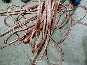 Isolator connector Polished Copper Braided Flexible Connectors Or Earthing Tapes, .290 Mm - Power Product India - India
