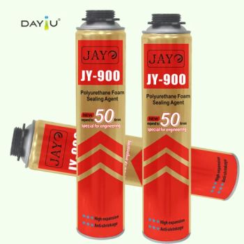 PU Foam 100% Polyurethane Foam Adhesive Spray Foam Adhesive Formula Mix CAS No. None Origin China HS Code 321410 Model NO. JY900 - GuangZhou JaYo Technology Co., Ltd. - China