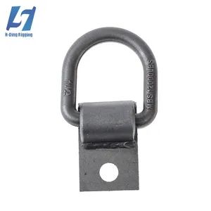 Factory Price Connecting Ring Forged Weld on Primary Colors Electro Galvanized D Ring - Qingdao H-Ding Rigging Co., Ltd. - China