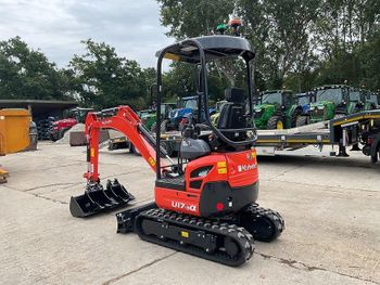 KUBOTA U17-3A + 3 buckets – 1.7T mini excavator from Black And White Global Ltd KUBOTA U17-3A + 3 buckets – 1.7T mini excavator - Black And White Global Ltd - United Kingdom