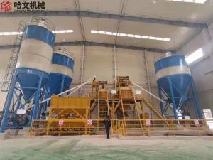 Concrete Batching Plant Price for Africa Origin China Trademark HAWEN Power 10.6-13kw HS Code 8474809090 Loading Height - Quanzhou Hawen Machinery Co., Ltd. - China