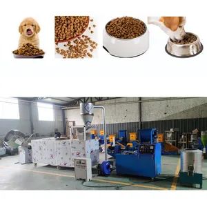 Dry Animal Pet Dog Food Pellet Making Processing Extruder Machine Pet Food Production Line - Luohe Quality Mechanical Equipment Co., Ltd. - China