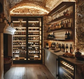 Modern Living Room Wine Cabinet Display Luxury/Wine Storage/Cabinet Home Wine Bar Cabinet - Yimu Housing Co., Ltd. - China