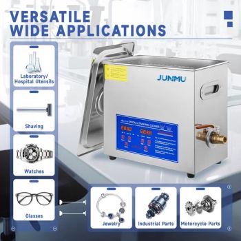 Intelligent Teeth Washing 40kHz Ultrasonic Glasses Industrial Household Jewelry Watches Cleaner - Henan Junmu Medical Equipment Co., Ltd. - China