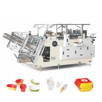 Small Pizza Box Making Machine Carton Machine Custom Burger Boxes Folder Gluer - Henan Dingdian Machinery Co., Ltd - China