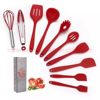 Color Boxed Amazon Wholesale Silicone Non-Stick Cookware Set Kitchen Tools - Chongqing Bweiser Industry Company Limited - China