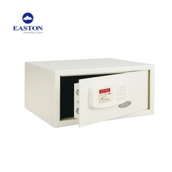 Mechanical Key Override Ivory Hotel Room Safes Box Shape Cuboid Model NO. ES1029 Trademark EASTON Color Black/Ivory Security Level A1 - Easton Hotel Supplies Co., Ltd. - China