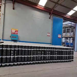 Bathroom Floor Waterproofing Material Bitumen Membrane Length 10m Origin China Warranty 1 Year Model NO. CH-SA Trademark - Shandong Chenhua Waterproof Co., Ltd. - China