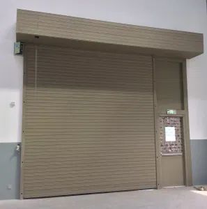 Industrial Exterior Interior Industry Garage Thermal Insulated Anti-Wind Galvanized Steel Metal Aluminum Automatic Gate Roller Shutter Roll up Rolling Door - Shanghai Xifei Door Industry Co., Ltd. - China