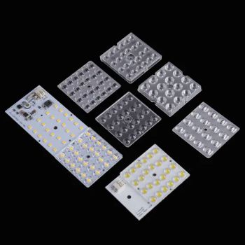 Hot Sales 50X50mm Series 4/6/8/12/16/24 LED 3030 5050 SMD Optics PC Lens - Shenzhen Sunshine Opto-Electronics Technology Ltd. - China