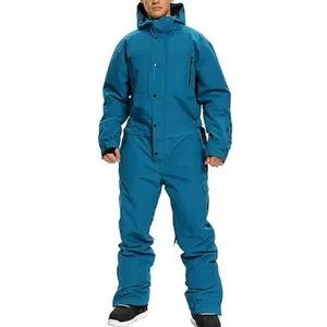 Waterproof Windproof Stretchy Ski Jumpsuit for Snow Enthusiasts and Winter Sports Suit - Jinzhou City Hejin Clothing Co., Ltd. - China