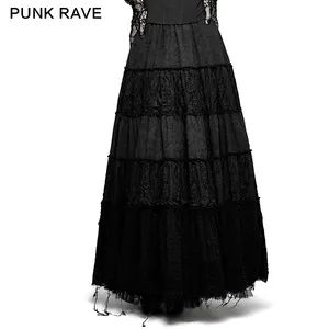 Q-309 Fashionable Fresh Girls Color Contrast Full Skirt - Guangzhou Ruier Clothing Co., Ltd. - China