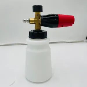 Quick Plug Car Wash Spray Bottle High Pressure Big Mouth Snow Water Fan Foam Lance - Zhonggu Electromechanical (Taizhou) Co., Ltd - China