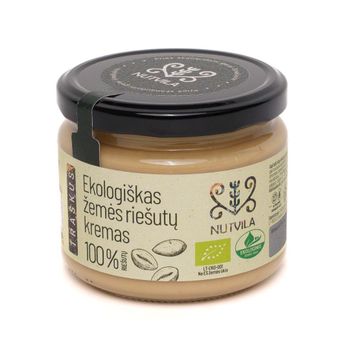 Organic Crunchy Peanut Butter 300g Organic Yes Flavor Peanut Ingredients Roasted Nuts Minimum Order Quantity One Palette - Nutvila - Lithuania