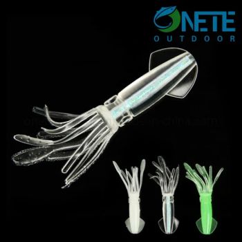 Styu-01 10.5cm 8.5g Soft Squid Lure Luminous Cuttlefish Lure Trolling Fishing Lure - WEIHAI ONETE OUTDOOR PRODUCTS CO., LTD. - China