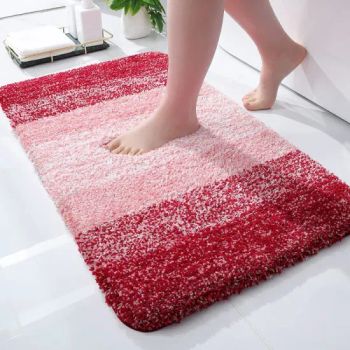 24X16 Extra Soft Absorbent Microfiber Non-Slip Plush Shaggy Bath Carpet Mats - GOOD SELLER CO., LTD - China