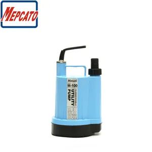 100W 1mm Low Level Dewatering Small Portable Electric Household Plastic Submersible Water Drainage Pump Machine for Rainwater Storm Water Groundwater - Mepcato Machinery Limited - China