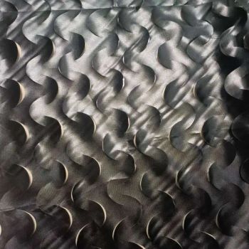 Black Waterproof Camouflage Net in Various Size Color Black Origin China Model NO. YH01 Material Cotton Knot Type Double - Taizhou Hailing Yunhai Weaving Factory - China