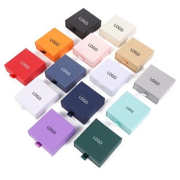 Custom Logo Jewelry Case Cardboard Necklace Slide Drawer Paper Jewelry Box with Black Foam for Jewelry Packaging - Ownway Display Equipment (Guangzhou) Co., Ltd. - China