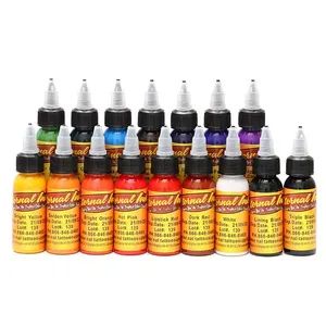 Hadiyah Beauty 7colors 30ml Tattoo Ink Pigment Set Permanent Makeup Art for Eyebrow Eyeliner Lip - Yiwu HuaNi Technology Co., Ltd. - China