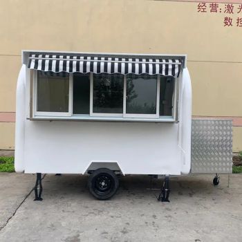 Square Mobile Camping Trailer Travel Camper Trailer Origin China Weight 1000kg Name Food Cart Trademark Lofty Color - Henan Lofty Machinery Equipment Co., Ltd. - China