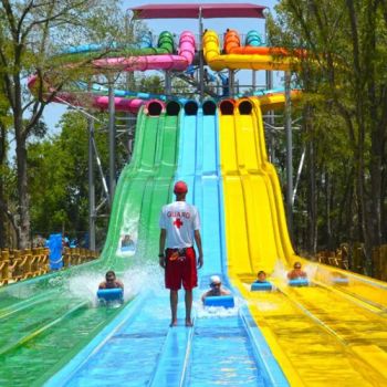 Factory Price Customized Kid's Water Amusement Park Fiberglass Pool Tunnel Rainbow Slide - Wenzhou Joyou Amusement Equipment Co., Ltd. - China
