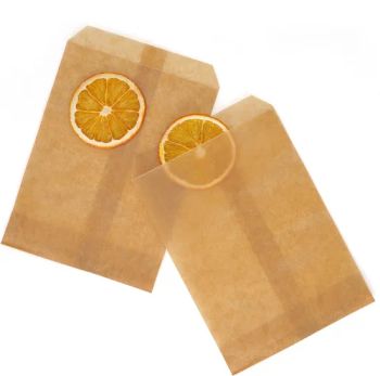 Brown Wax Paper Greaseproof Treat Bags for Cookie Candy Bakery Party with Different Size - Wenzhou Qiangsen Import and Export Co., Ltd. - China