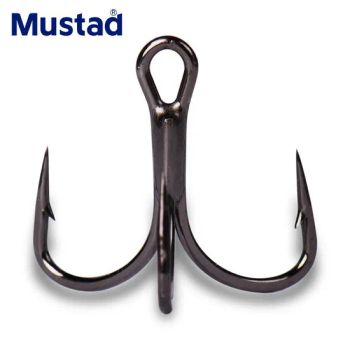 Mustad Tg76 Fishing Hooks Strong Fishhooks High Carbon Steel Treble Hooks - Wei Hai Aquahunting Outdoor Products Co.,Ltd. - China