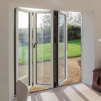 Exterior Folding Patio Door / Lowes French Doors Exterior / Accordion Garage Doors - Shenzhen Prima Housing Co., Ltd. - China