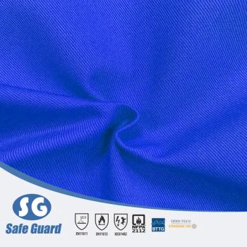 320GSM 88%Cotton 12%Nylon Anti-Static Fireproof Satin Fabric SG-CN 9oz 57" 15D - HENAN SAFE-GUARD CO., LTD. - China
