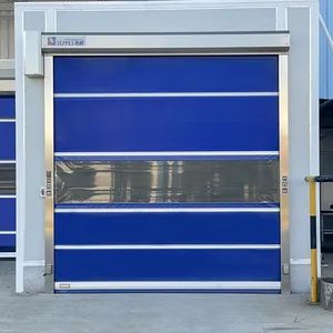 Car Washing Room Applications Stainless Steel PVC High Speed Door - Seppes Door Industry (Suzhou) Co., Ltd. - China