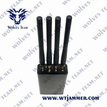 High Power Car Remote Control 270MHz/ 315MHz/ 390MHz/433MHz Signal Jammer 50 Meters - Wolves Team Limited - China